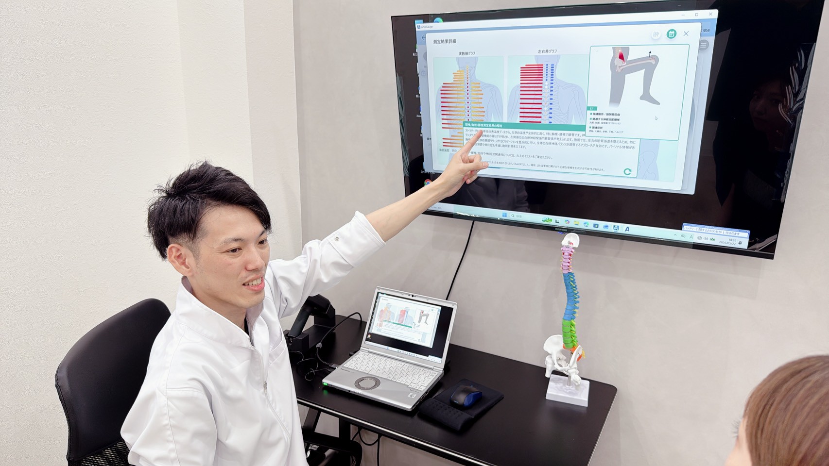 姿勢改善施術